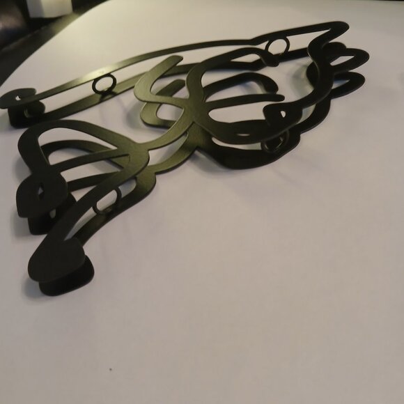 Frenchie Bulldog Dog METAL Sculpture 14.2 x  10.5 cm Desk Wall Shelf - Picture 7 of 7